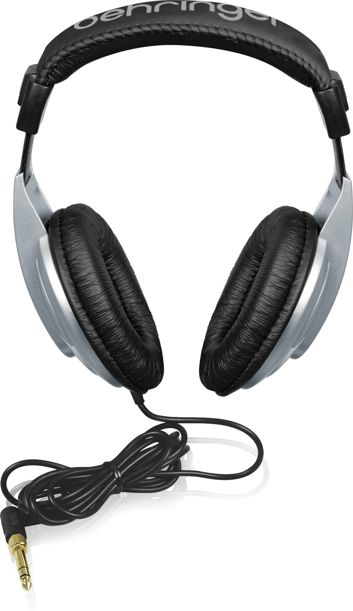 Behringer HPM1000 Closed-Back Studio Headphones for Monitoring & Everyday Listening, Over-Ear Sound Isolation with 32 Ohm Impedance for Phone, Laptop, PC - Silver