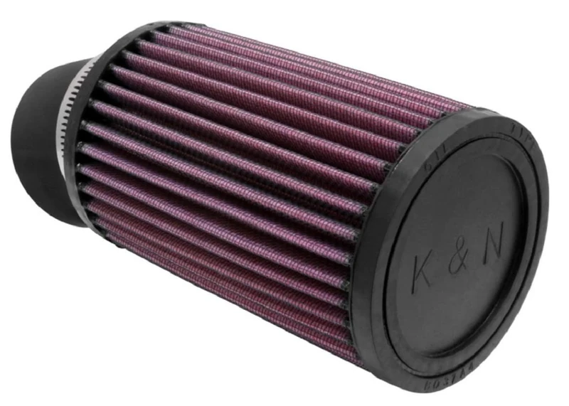 K&N Universal Clamp-On Air Filter: High Performance, Premium, Washable, Engine Filter: Flange Diameter: 2.4375 In, Filter Height: 6 In, Flange Length: 2 In, Shape: Round, RU-1770