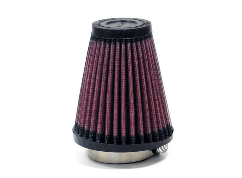 K&N Universal Clamp-On Air Filter: High Performance, Premium, Washable, Replacement Filter: Flange Diameter: 1.6875 In, Filter Height: 4 In, Flange Length: 0.625 In, Shape: Round Tapered, R-1080
