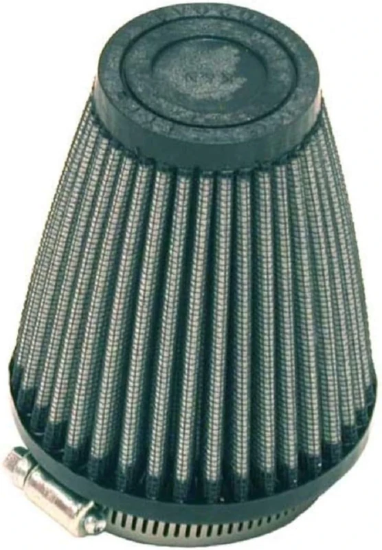 K&N Universal Clamp-On Air Filter: High Performance, Premium, Washable, Replacement Filter: Flange Diameter: 2.25 In, Filter Height: 4 In, Flange Length: 0.625 In, Shape: Round Tapered, R-1260