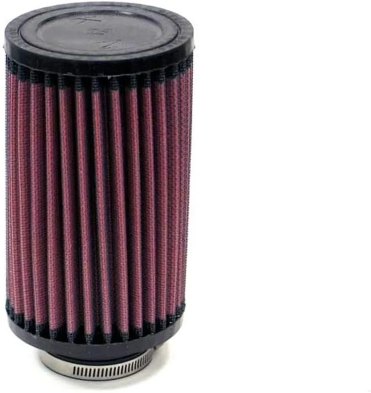 K&N Universal Clamp-On Air Filter: High Performance, Premium, Washable, Replacement Engine Filter: Flange Diameter: 2.0625 In, Filter Height: 6 In, Flange Length: 0.875 In, Shape: Round, RA-0520