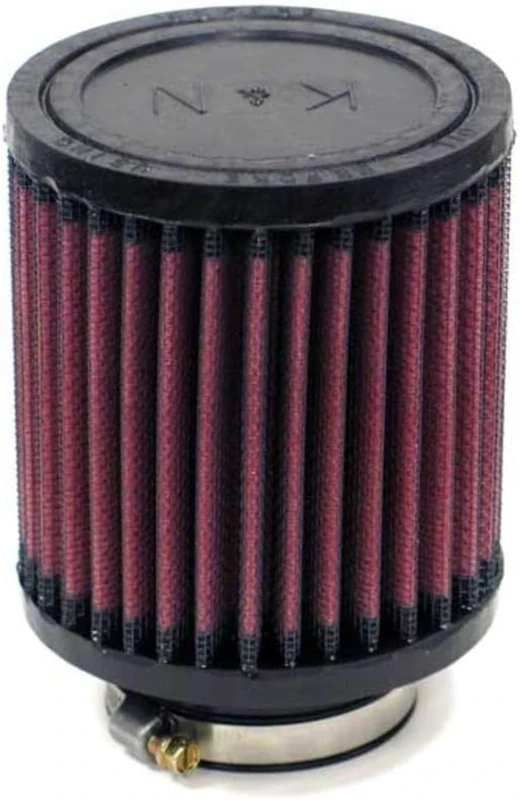 K&N Universal Clamp-On Air Filter: High Performance, Premium, Washable, Replacement Engine Filter: Flange Diameter: 2.0625 In, Filter Height: 4 In, Flange Length: 0.875 In, Shape: Round, RA-0500