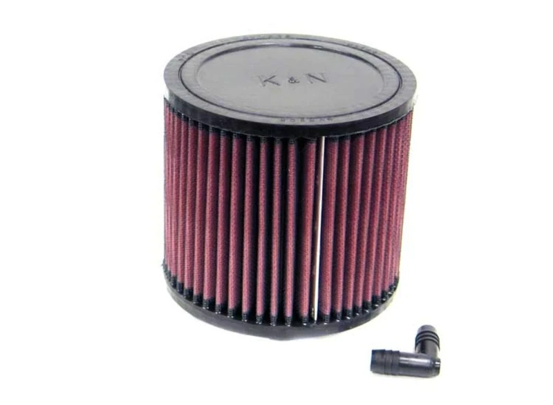 K and N RA-0580 Washable and Reusable Car and Motorcycle Universal Rubber Filter