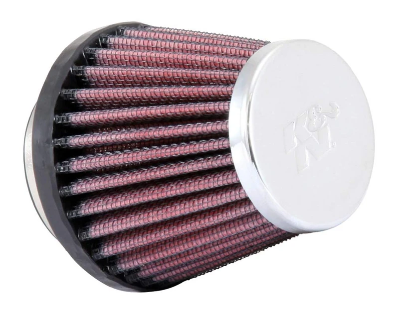 KN RC-1070 Car and Motorcycle Universal Chrome Air Filter, Engine Air Filter