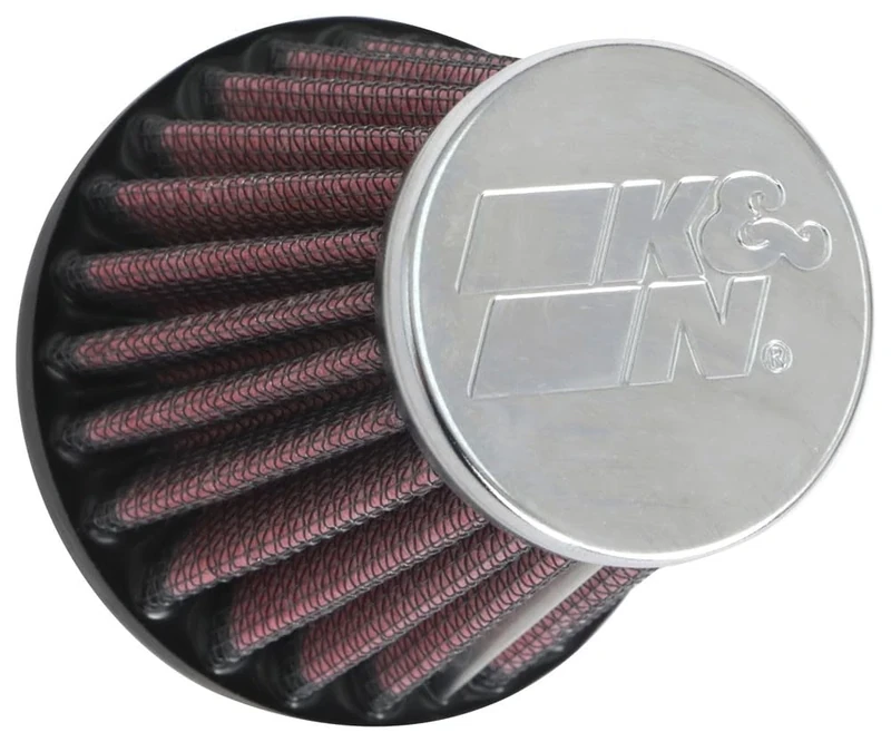 K and N RC-2310 Car and Motorcycle Universal Chrome Filter