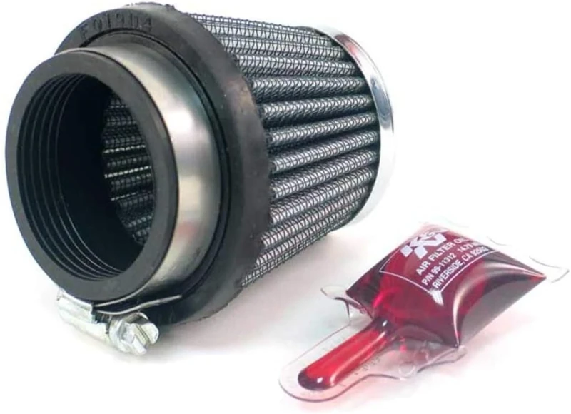 K and N RC-2500 Car and Motorcycle Universal Chrome Filter