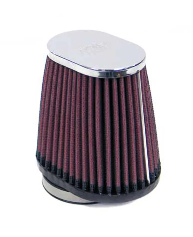 K&N Universal Clamp-On Air Filter: High Performance, Premium, Washable, Filter: Flange Diameter: 2.125 In, Filter Height: 4 In, Flange Length: 0.625 In, Shape: Oval Straight, RC-2900
