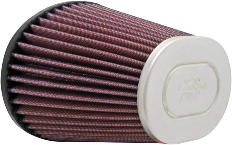 K&N Universal Clamp-On Air Filter: High Performance, Premium, Washable, Replacement Engine Filter: Filter Height: 5.625 In, Flange Length: 0.875 In, Shape: Oval Straight, RC-5000