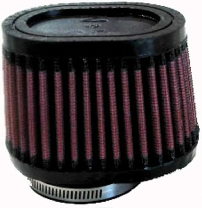 K&N Universal Clamp-On Air Filter: High Performance, Premium, Replacement Engine Filter: Flange Diameter: 2.125 In, Filter Height: 2.75 In, Flange Length: 0.625 In, Shape: Oval Straight, RU-0981