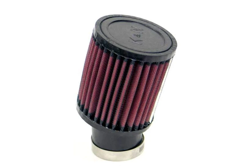 K&N Universal Clamp-On Air Filter: High Performance, Premium, Washable, Replacement Engine Filter: Flange Diameter: 1.9375 In, Filter Height: 4 In, Flange Length: 2 In, Shape: Round, RU-1400