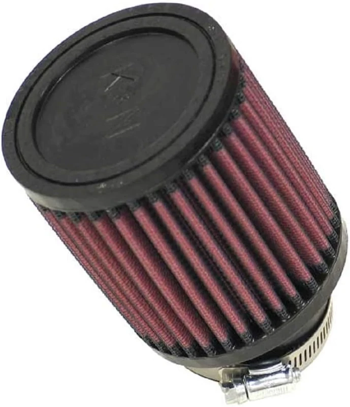 K&N Universal Clamp-On Air Filter: High Performance, Premium, Washable, Replacement Engine Filter: Flange Diameter: 2.25 In, Filter Height: 4 In, Flange Length: 1 In, Shape: Round, RU-1700