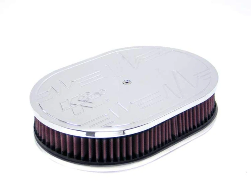 K&N Oval Air Filter Assembly: High Performance, Premium, Washable, Replacement Engine Filter: Shape: Oval, 66-1570 - Image 1