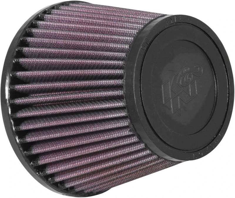 K&N RU-2990 Car and Motorcycle Rubber Universal Air Filter Red