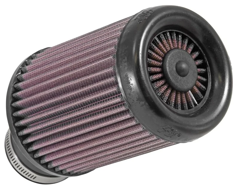 K&N Universal X-Stream Clamp-On Air Filter: High Performance, Premium, Replacement Filter: Flange Diameter: 2.4375 In, Filter Height: 6.5625 In, Flange Length: 2.9375 In, Shape: Round, RX-3800