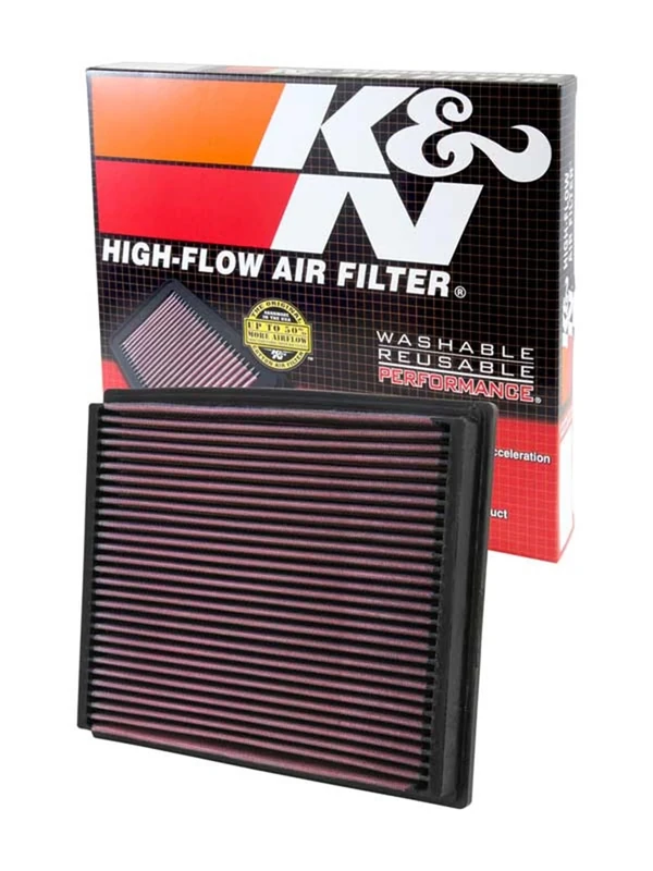 K&N Engine Air Filter: High Performance, Premium, Washable, Replacement Filter: Compatible with 1994-2009 AUDI/VOLKSWAGEN/SKODA (A4, A6, RS4, S4, S6, Allroad, Allroad Quattro, Passat, Superb) 33-2125