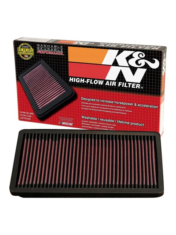 K&N Engine Air Filter: High Performance, Premium, Washable, Replacement Filter: Compatible with 1998-2003 HONDA (Accord VII, Accord), 33-2124