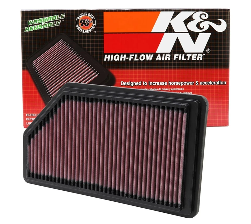 K&N Filters 33-2200 Washable and Reusable Car Air Filter