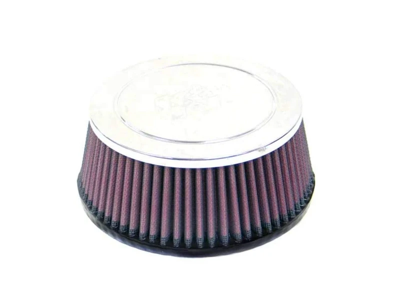 K and N RC-4840 Car and Motorcycle Universal Chrome Filter