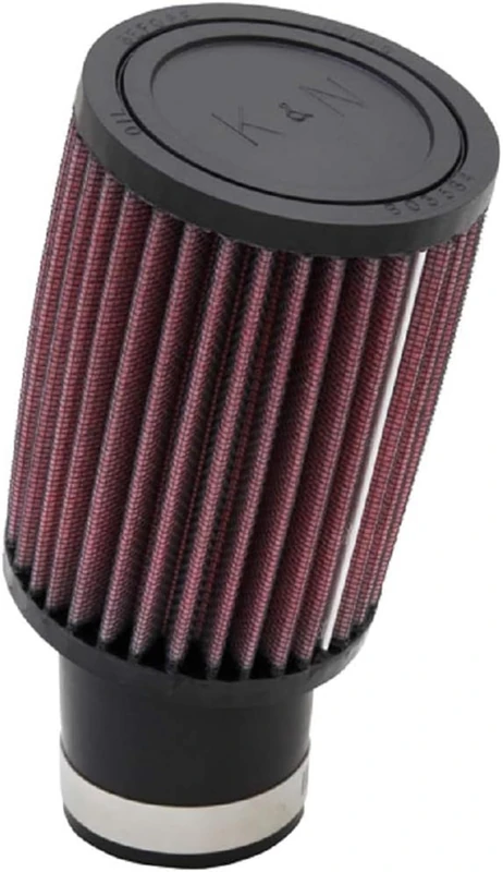 K&N Universal Clamp-On Air Filter: High Performance, Premium, Washable, Replacement Engine Filter: Flange Diameter: 0.75 In, Filter Height: 2.5 In, Flange Length: 0.625 In, Shape: Round, RU-3630