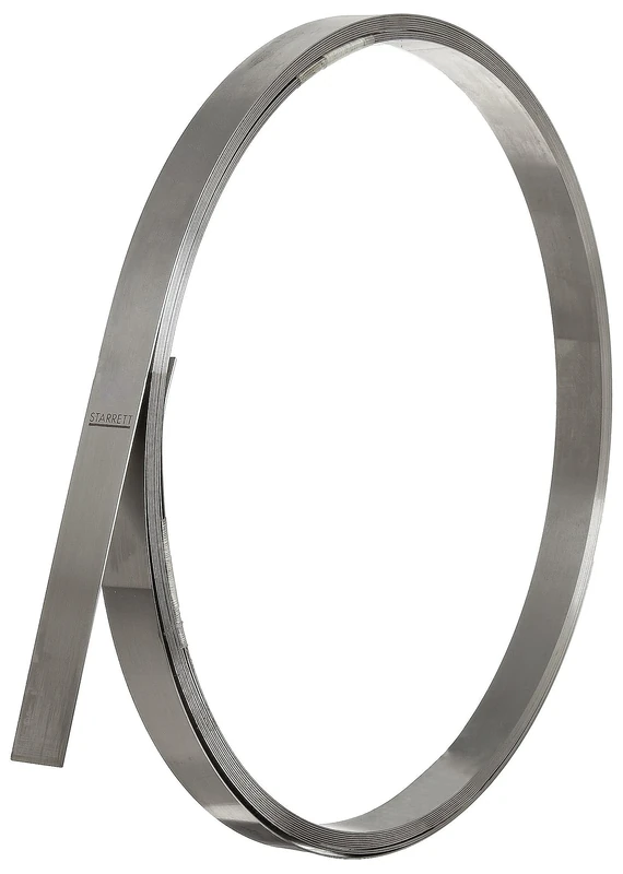 Starrett 666-18 Steel Thickness Feeler Gage Coil, 0.018" Thickness, 1/2" Width, 20" Length