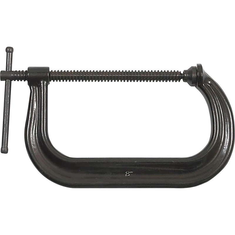 Bessey CDF408 8-Inch Black Oxide Spindle Drop Forged C Clamp - Image 1