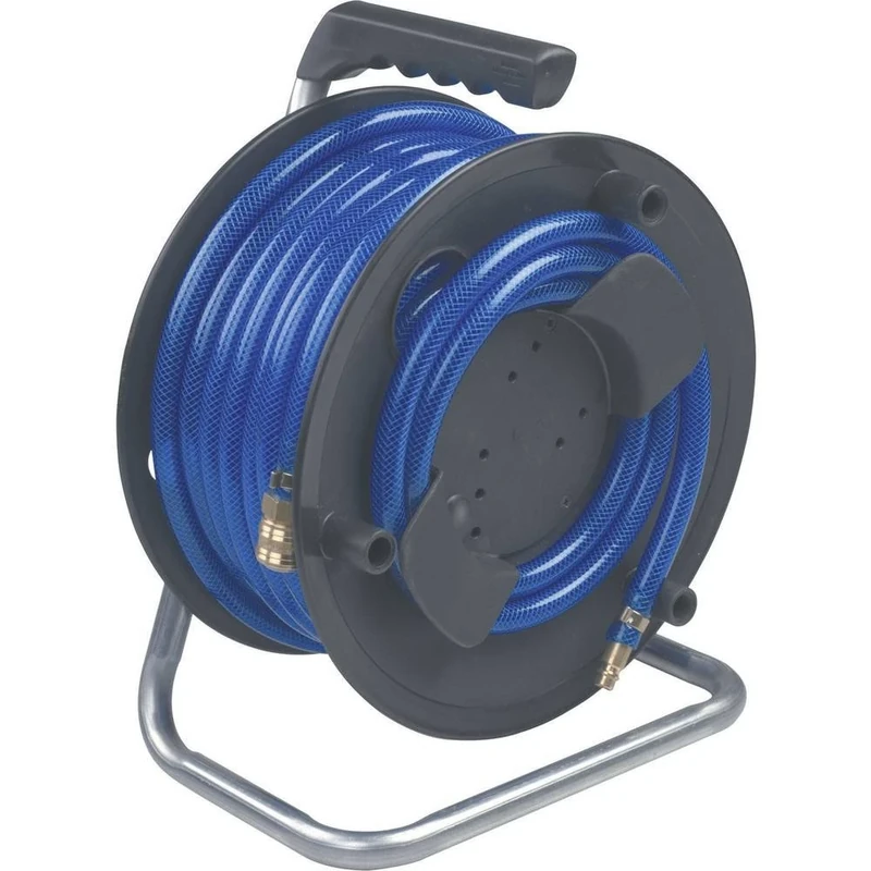 Metabo 0901054975 "Sa100 : 20M" Reel Air Hose, 0 V, Green