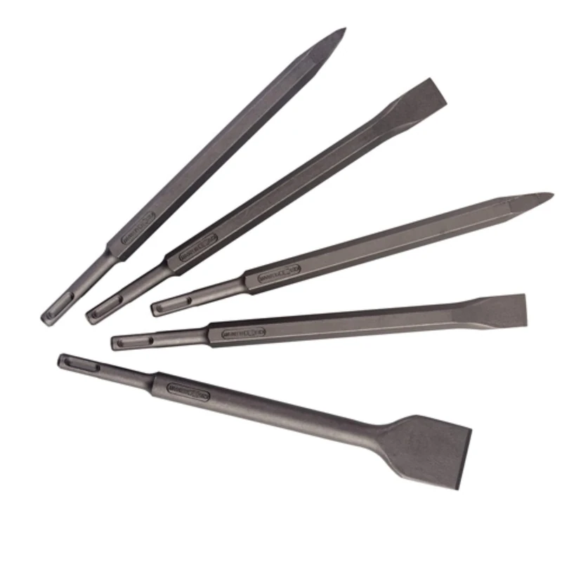 Metabo 630484000 SDS-Plus Chisel Set, Green, Set of 5 Piece
