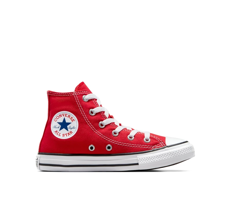 converse All Star Hi Trainers Child Red - 12 Child - Hi Top Trainers Shoes