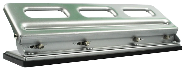 GBC Desktop VeloBinder Strip Binding Machine, 20 Sheet Punch Capacity, 200 Sheet Binding Capacity, A4, Silver, 9707121