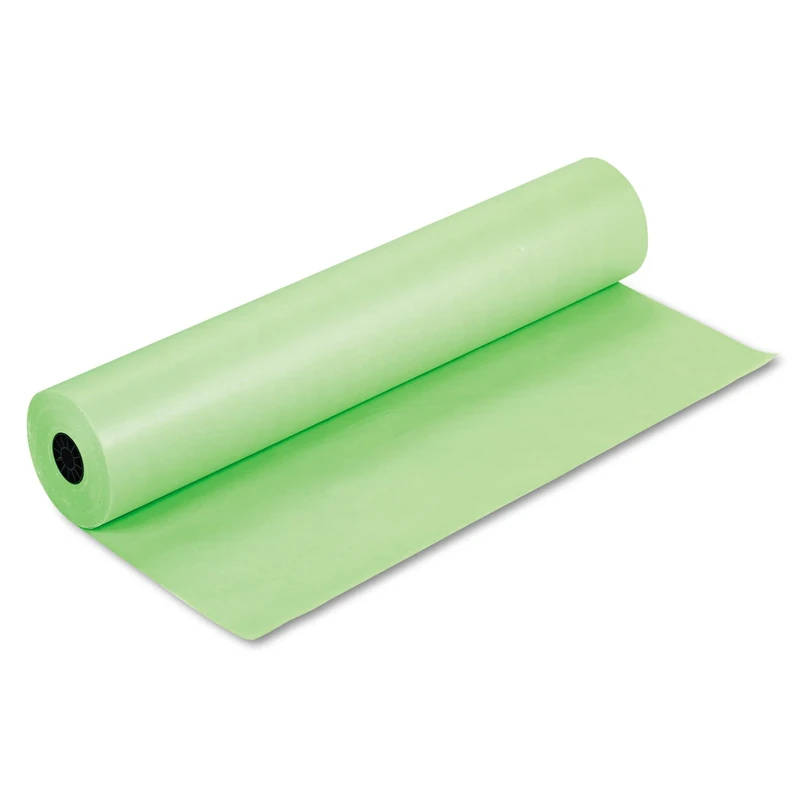 Pacon 63120 Rainbow Lightweight Duo-Finish Kraft Paper, 36" x 1000-ft. roll, Aqua