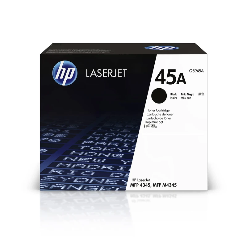 HP Q5945A 45A Original LaserJet Toner Cartridge, Black, Single Pack