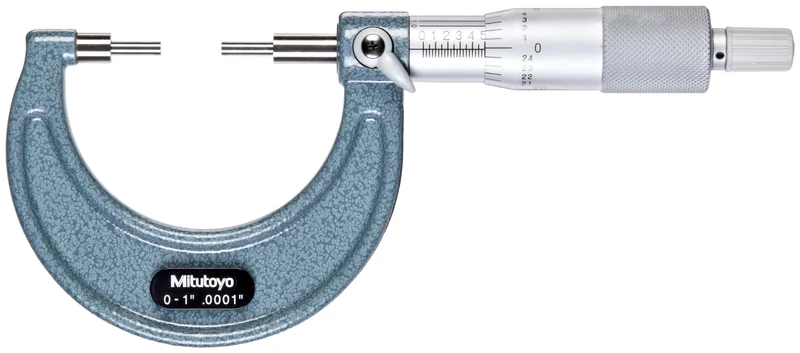 Mitutoyo MT111-166 SPLINE MICROMETER 0-1IN 111-166