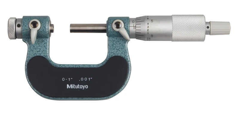 Mitutoyo 126-137 Screw Thread Micrometre, Range 0"-1"