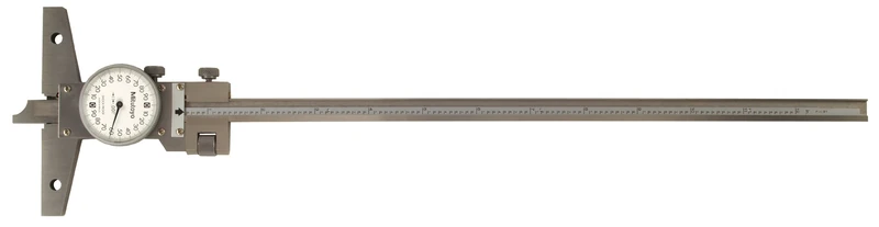Mitutoyo 527-313-50 Dial Depth Gauge, 0"-12" Range