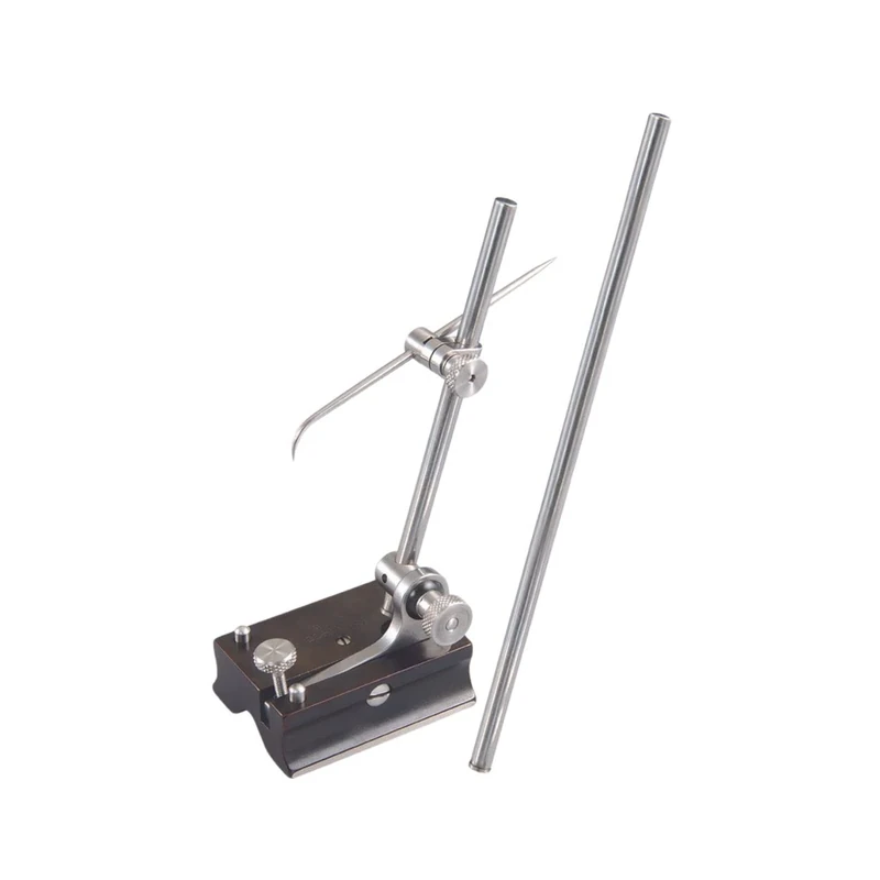 Starrett 56B Small Surface Gauge With Hardened Steel Base, 4" And 7" Spindle Length, Base 2" Length And 1-1/2" Width