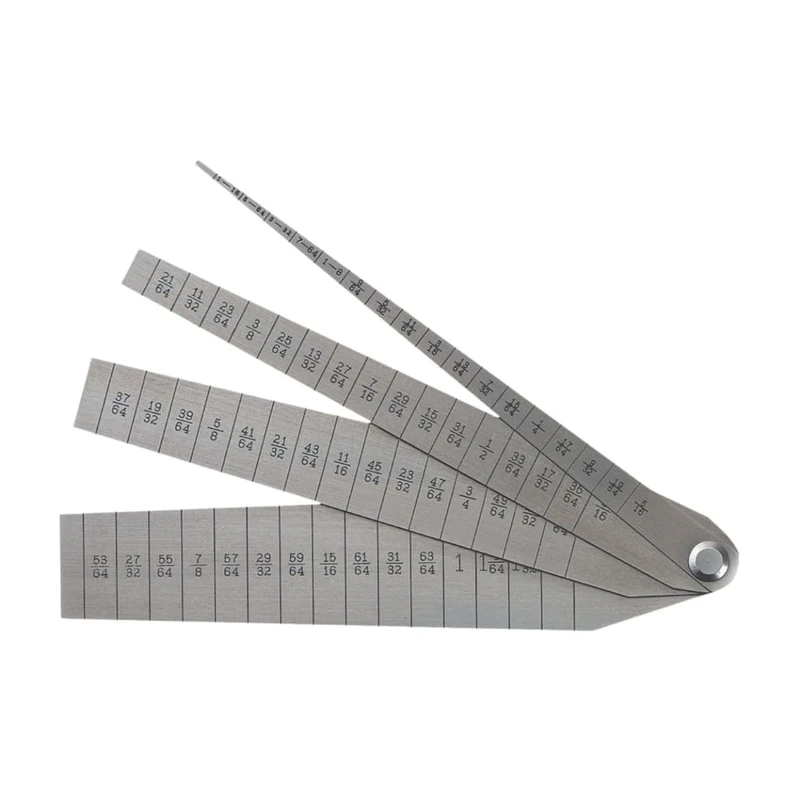 Starrett 267 Taper Gage, Spring Tempered Steel, 1/16" To 1-1/16" Range