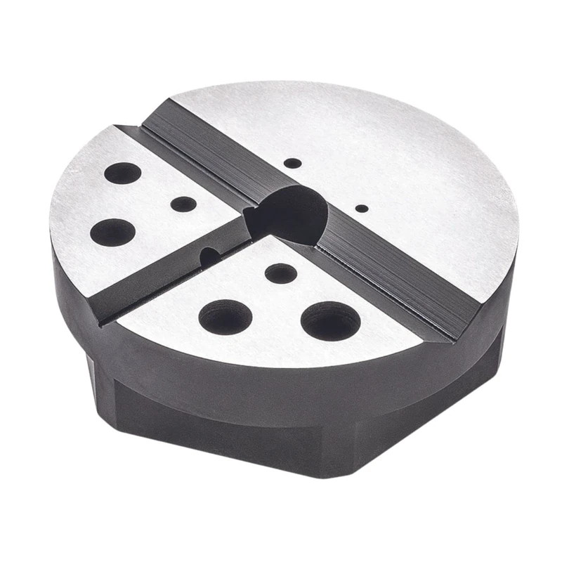 Starrett 119 Alloy Steel Bench Block, 4-7/8" Diameter, 1-1/2" Size