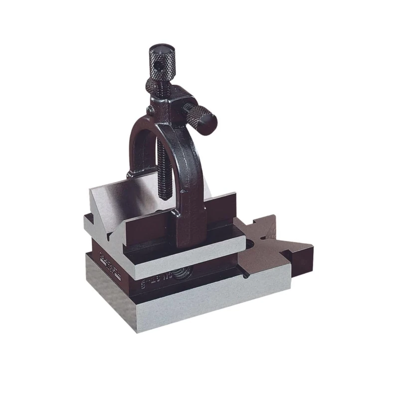 Starrett 567 1 V-Block And 1 Clamp Complete Set