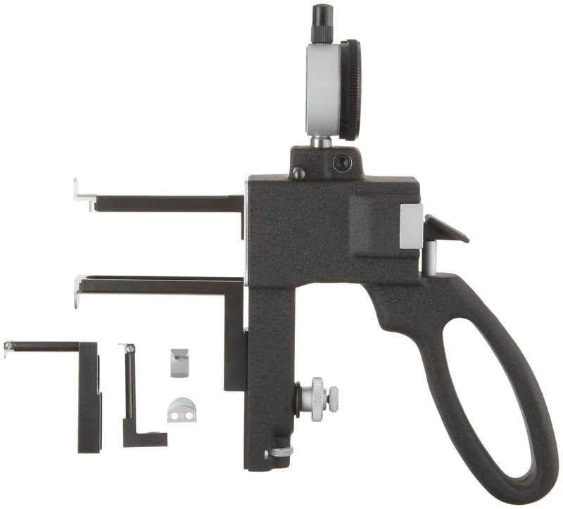 Starrett 1175Z Calliper Gauge, Pointed Jaw, White Face, 0.375-6" Range, 0.0005" Resolution