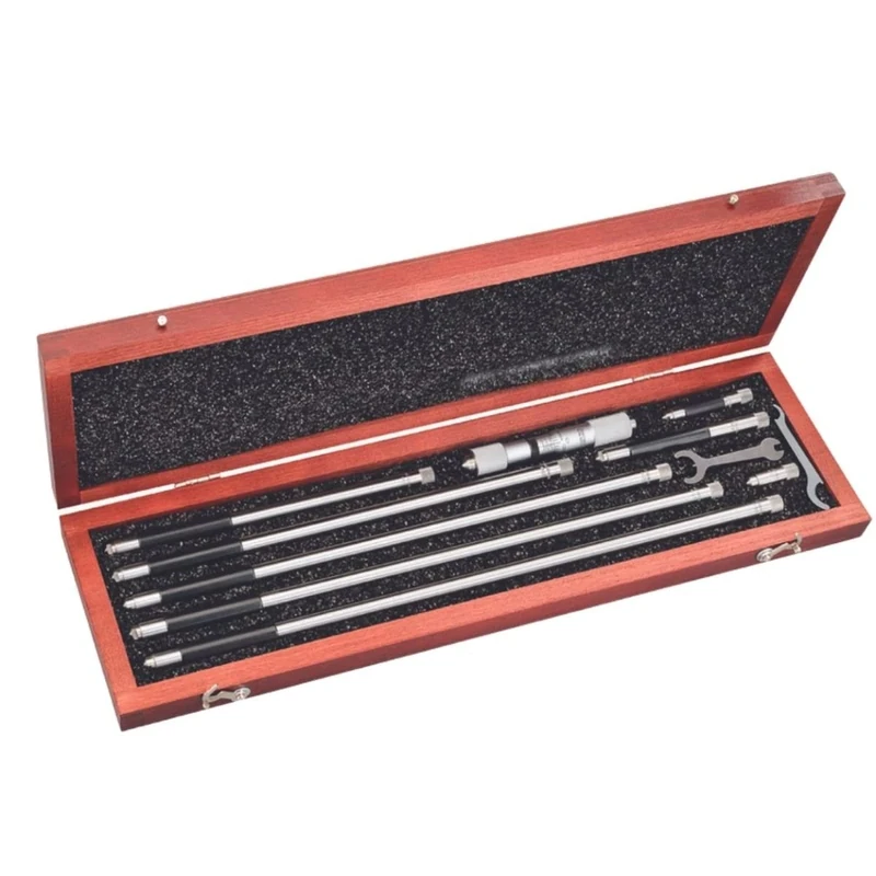 Starrett 823DZ Tubular Inside Micrometre Set, 4-to-32-Inch Range
