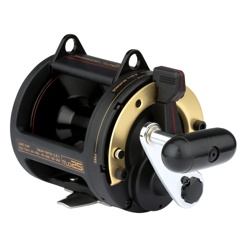 SHIMANO Triton Lever Drag 25BX Reel, Black