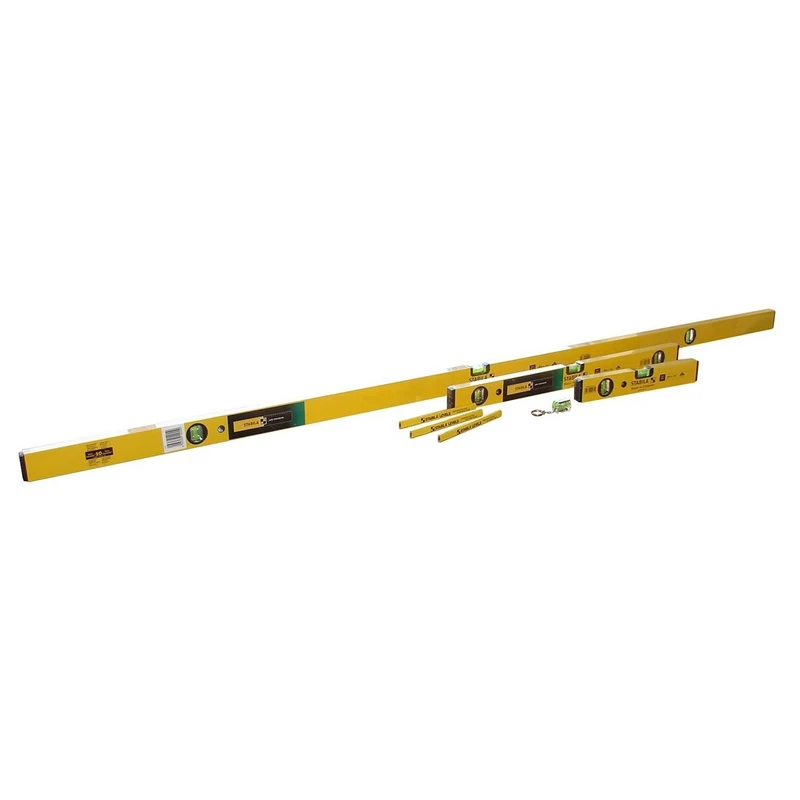Stabila STB70-2-COMBI 70-2combi Level Pack, Yellow, 180cm