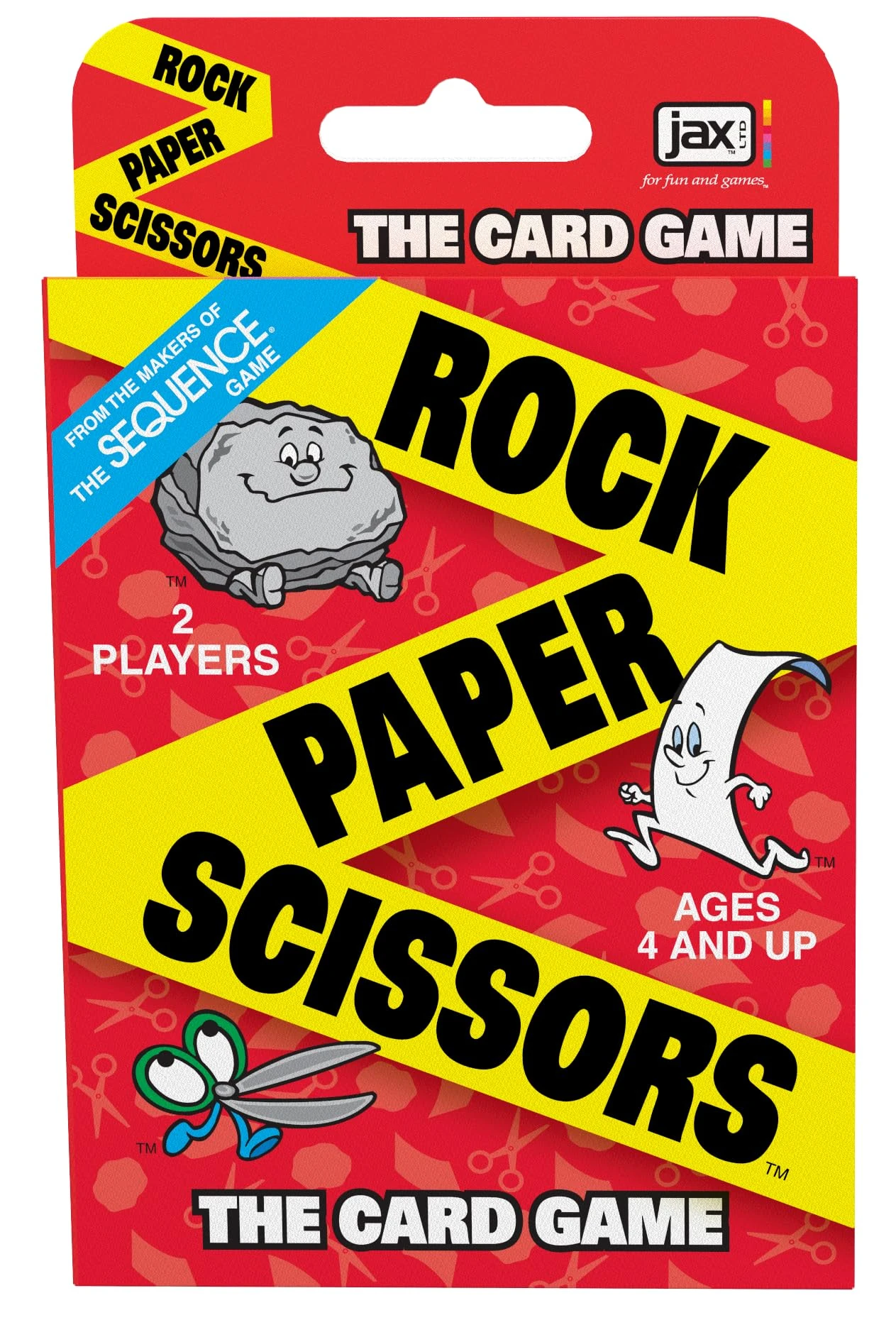 Jax: Rock Paper Scissors - The Card Game | Traditional Card Games for Kids | For 2 Players Ages 4 Plus