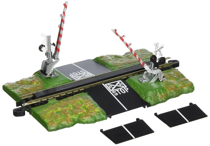 Bachmann N Scale E-Z Track Crossing Gate - Nickel Silver Rail - Image 1