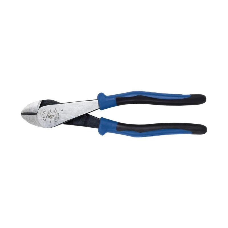 Diagonal Cutters, Angled Pliers for Small Areas, 8-Inch Heavy Duty Pliers Cut ACSR and More Klein Tools J2000-48