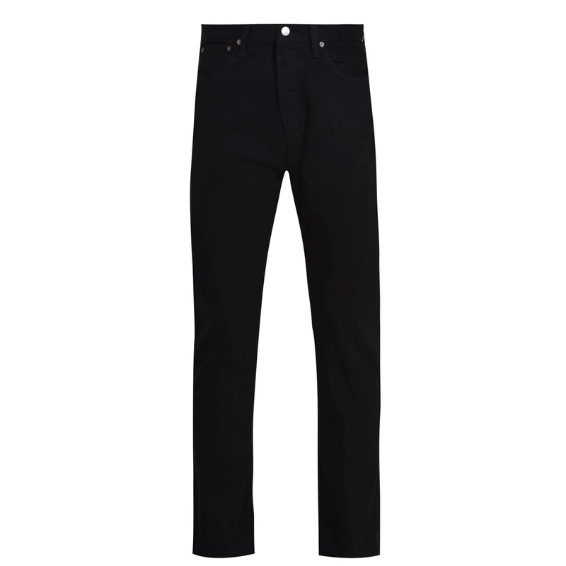 Levi's Men's 501 Original Fit Jeans, Black Red Black, 28W / 32L - Image 1
