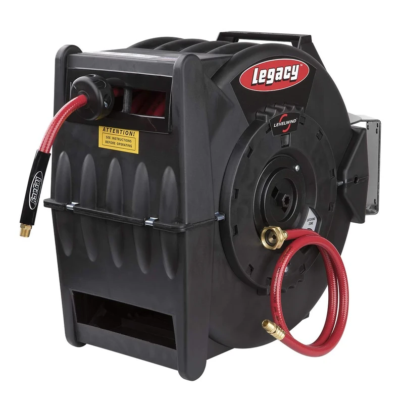 LEVELWIND L8310 Hoses and Valves, Black, 3/8" (inches) x 100' (feet) - Image 1