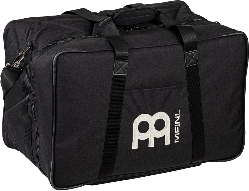 Meinl Percussion Cajon Box Drum Bag, Professional Standard Size-Heavy Duty Nylon, Shoulder Strap and Strong Carrying Grip, Black, (MCJB)