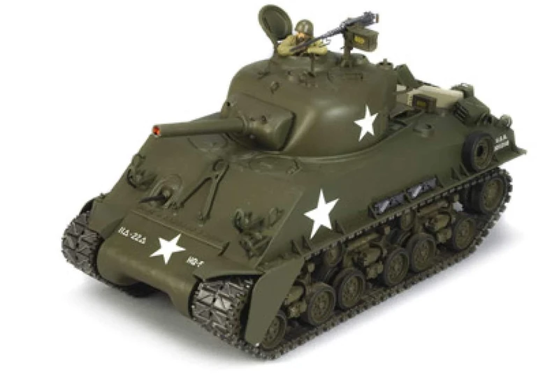 TAMIYA 300056014-1:16 RC US Tank Sherman M4 Full Option, Green