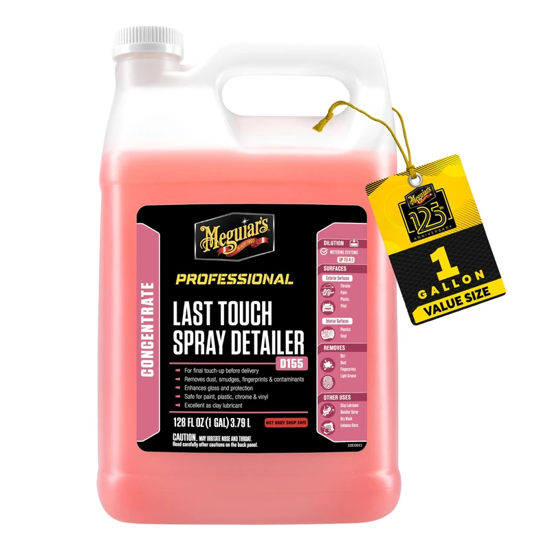 Meguiar's D15501 Detailer Last Touch Spray Detailer 3.79L enhanced glosss and protection - Image 1